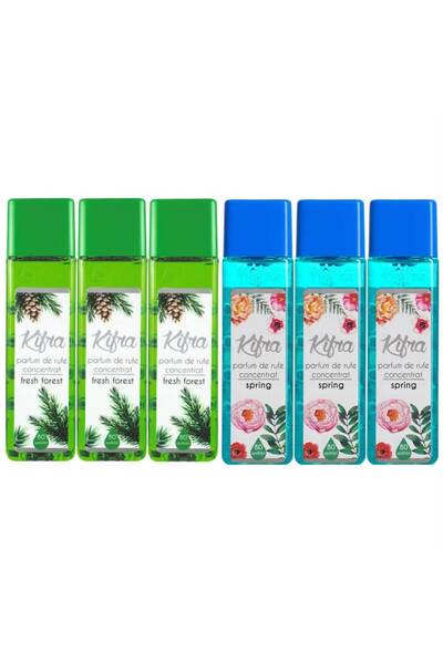 Mercaton Parfumuri de Rufe Kifra (3x Fresh Forest & 3x Spring)
