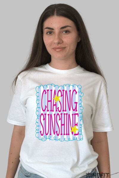 GILDAN Chasing Sunshine Summer T-Shirt
