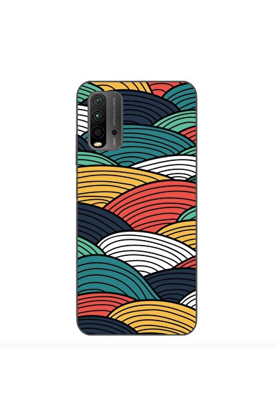 OEM Case compatible with Xiaomi Redmi 9T Silicon Gel Tpu Pattern Abstract Str...