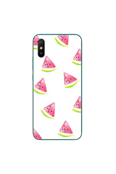 OEM Case compatible with Xiaomi Redmi 9A Silicone Gel Tpu Pattern Summer Slices