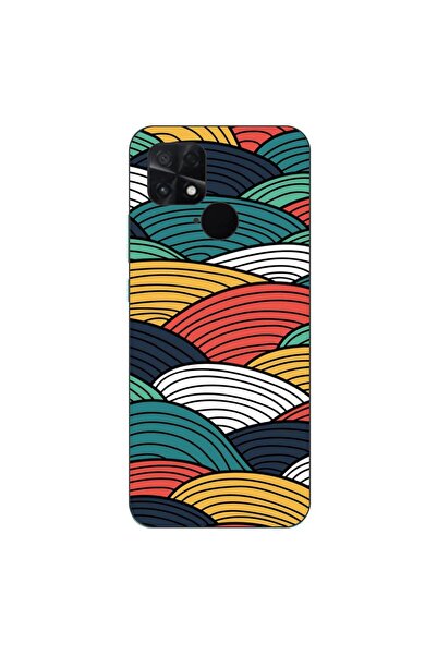 OEM Case compatible with Xiaomi Poco C40 Silicon Gel Tpu Pattern Abstract Str...