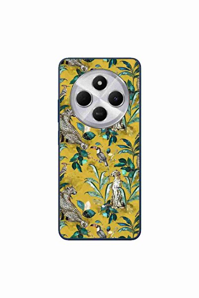 OEM Case compatible with Xiaomi Redmi 14C Silicon Gel Tpu Model Yellow Jungle...