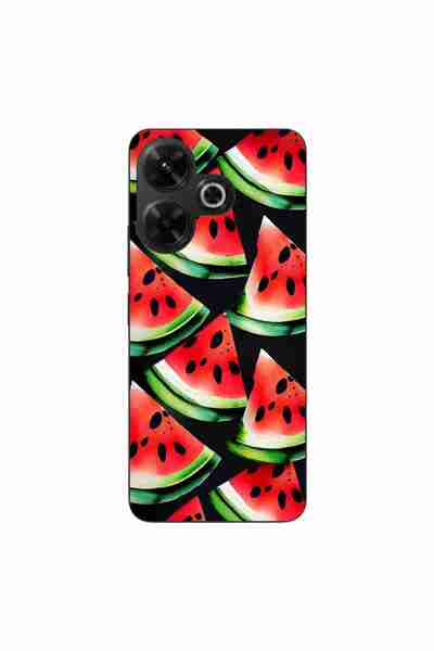 OEM Case compatible with Xiaomi Redmi 13 4G Silicone Gel Tpu Pattern Watermel...