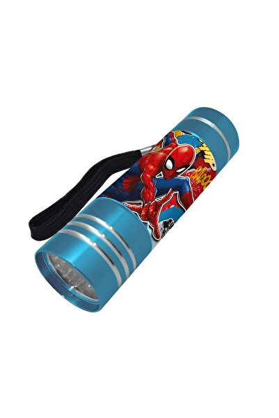 SPIDERMAN Спайдър-Мен Светлосиня LED фенерче Отмъстителите