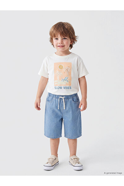 LC Waikiki Tricou imprimat pentru bebeluși băieți