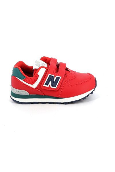 New Balance Παιδικό Αθλητικό Παπούτσι για Αγόρι Χρώματος Κόκκινο PV574CU