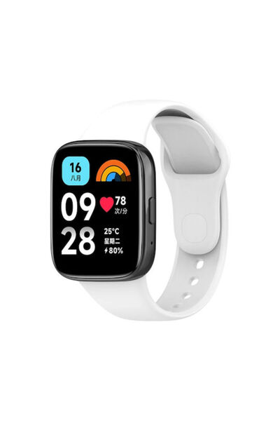 OEM Lite Watch 3 Λουράκι Active Σιλικόνης Λευκό (Redmi Watch 3)