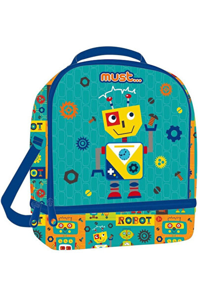 Must Team Yummy School Θερμομονωτική Θήκη Φαγητού 7 λίτρα Μπλε 22 x 16 x 28 ε...