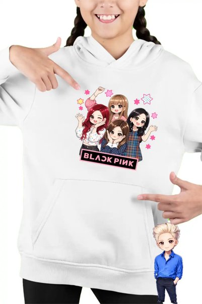 OEM Hanorac Copii Fete BlackPink Merch K-pop Korea
