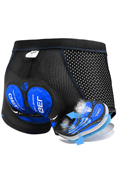 Choice3 L 02 X-TIGER Cycling Shorts Breathable Mesh Cycling Underwear 5D Gel ...