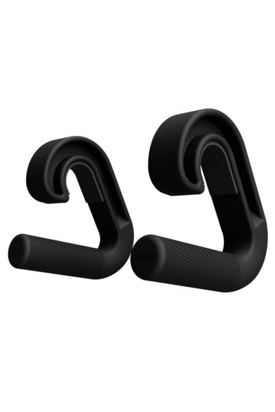 Choice Black (1Pair) 1Pair Fitness Pull Up Hand Grip Ergonomic Hook Handle Gy...