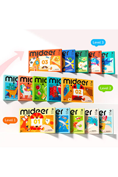 Floopy Pachet Promo: Set de activitati cu exercitii de lipire stickere, taier...