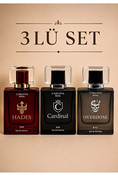 CARLOTA Fırsat 3'lü HADES • CARDINAL • OVERDOSE