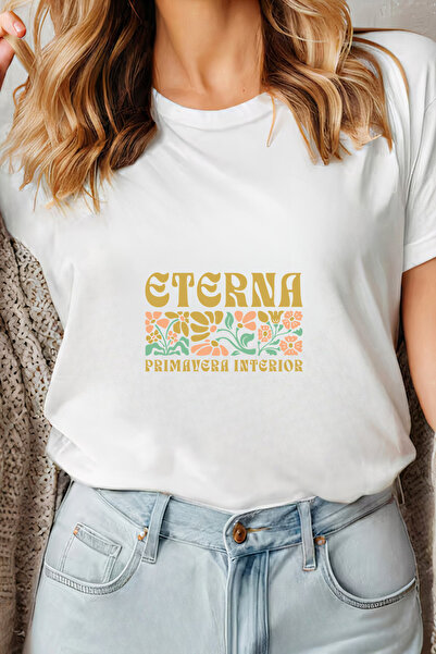 Sarah's Boutique Women's T-shirt – 100% cotton – Eterna Primavera