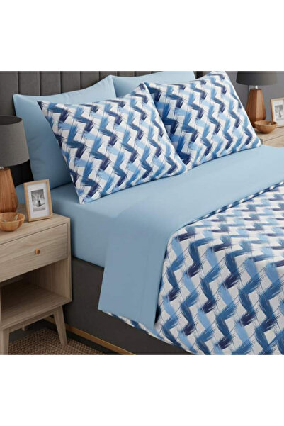 MayHome Σετ Πάπλωμα Polycotton Μονό (Π: 160cm x Μ: 240cm) – 2520946522 Γεωμετ...