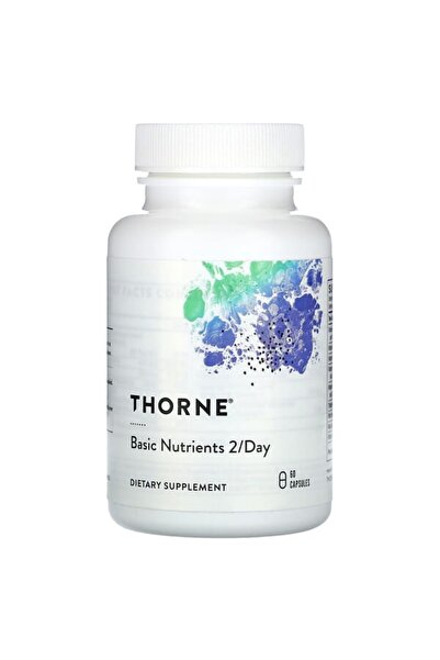 Thorne , Basic Nutrients 2/Day, 60 Kapsül