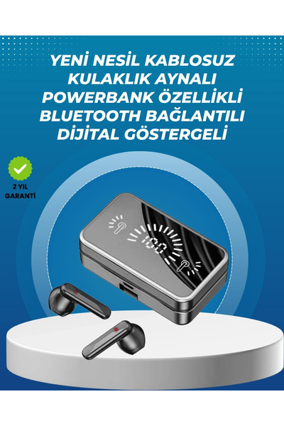 ARMÜZ سماعات بلوتوث 5.4 لاسلكية - خاصية إلغاء الضوضاء والتحكم باللمس