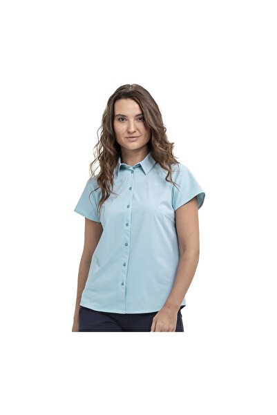 SCHOFFEL Dooser Μπλε Γυναικείο Πουκάμισο