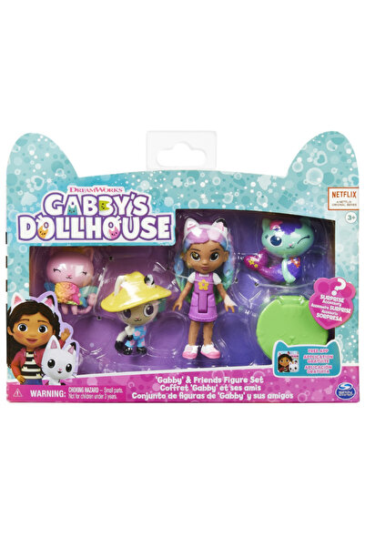 Spinmaster Set de figurine Spin Master Casa de păpuși a lui Gabby Prietenii l...