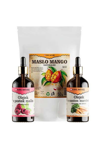 CHOSA Set pentru Bronzare, Pure , Ulei de Zmeură 100ml, Ulei de Morcov 100ml,...