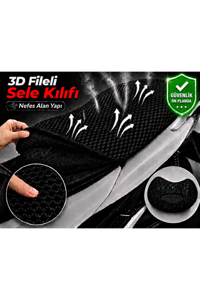 Vi Caro Κάλυμμα σέλας μοτοσικλέτας Moto Guzzi V7 Special, Κάλυμμα σέλας με 3D...