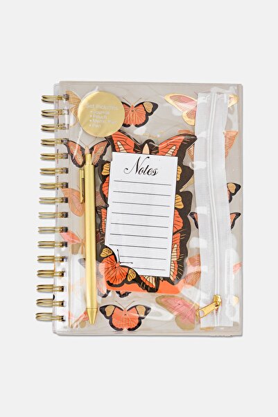 Paperbuzz 4 Pcs Faith Spiral Journal Set, Multicolor