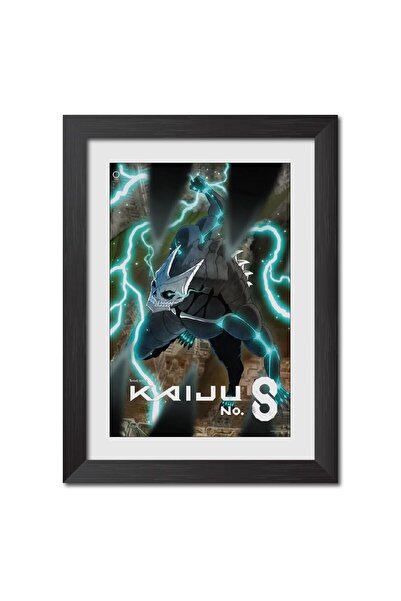 Signtouch Advertising Alayra Kaiju No 8 Anime Poster Frame Photo Framed Paint...