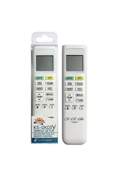 KNTECH KS-DK03V Telecomandă universala pentru aer condiționat DAIKIN ARC480A1...