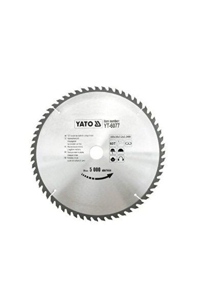 yato YT-6077 Circular Saw Blade for Wood, 300 x 60 x 30 mm