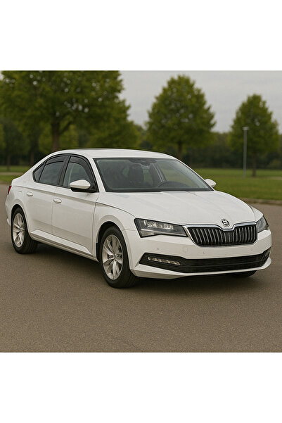 Dalauto Paravanturi fata-spate, fumurii compatibile Skoda Superb 3 Liftback 2...