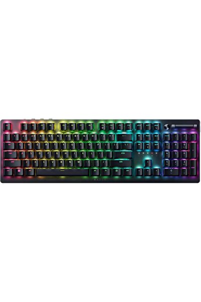 RAZER Геймърска клавиатура DeathStalker V2 Pro, RGB, безжична, US подредба, к...