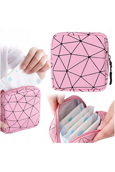 Korbi Geanta cosmetica, Korbi, mini geanta cosmetica pentru absorbante igieni...