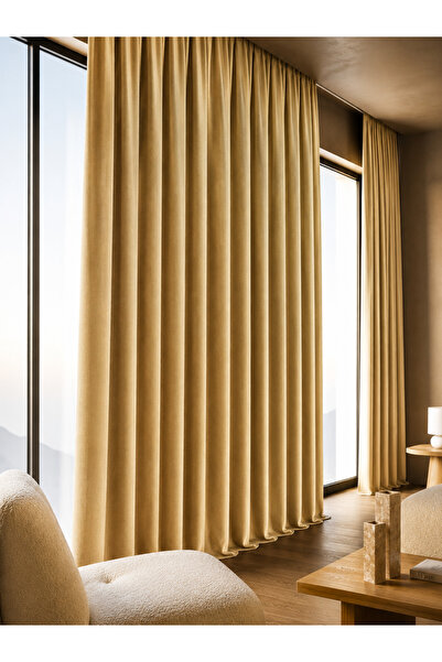 ArasyaHome Draperie cu Textura Petek Bej Deschis 14202