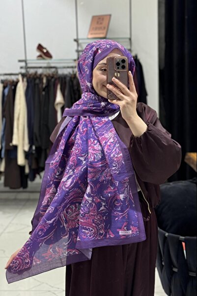 ipekevi Şal Tensoft 02376 Mov Violet