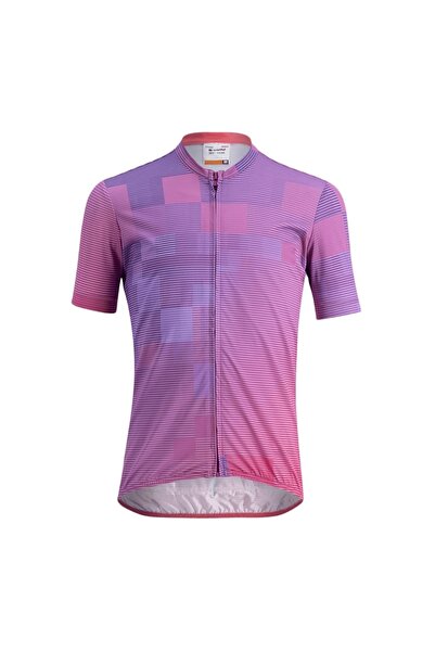 Sportful Tricou de ciclism pentru copii Rocket Sample - Mov - 14 ani