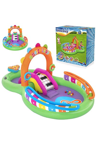BESTWAY Loc de joacă gonflabil Sing 'N splash 295 x 190 x 137 cm 53117