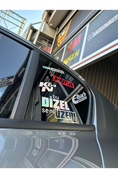 CAROTE 5 li oto sticker seti hardmachine