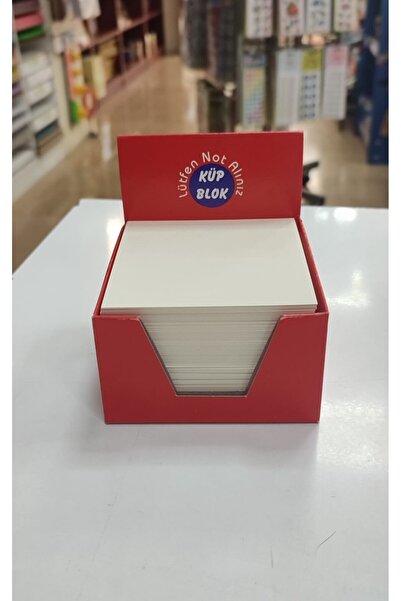 Altın NOT KAĞITLARI KÜP BLOKNOT 8*8 8 ADET GÖZ YORMAYAN KAĞIT