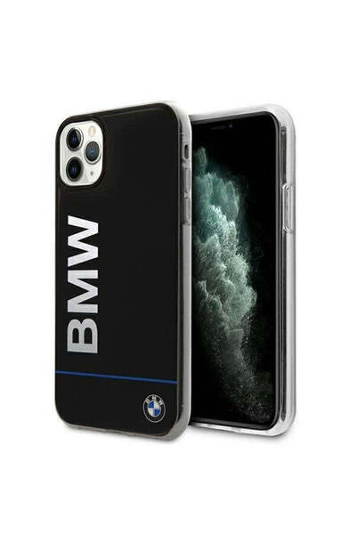 BMW Husă BMHCN65PCUBBK cu logo imprimat pentru iPhone 11 Pro Max 11 6.5 ", negru