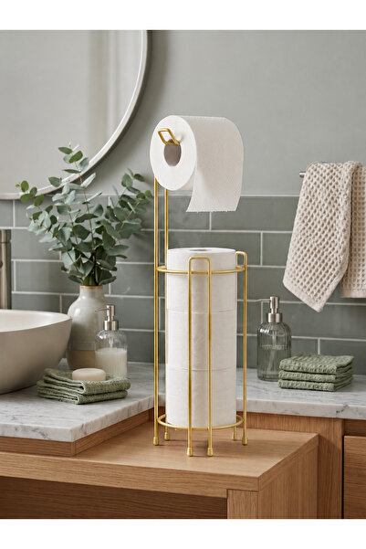 EMFA HOME Luxury Spare Toilet |   Gold&Black&White 56X15