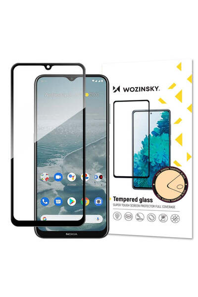 WOZINSKY Sticlă securizată cu adeziv integral, super rezistentă, pentru Nokia...