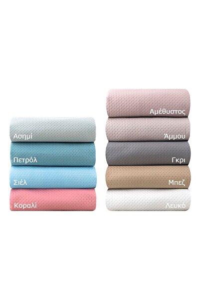 Beauty Home Κουβερλί μονό pre-washed Intence Art 12200 σε 9 αποχρώσεις 160x240