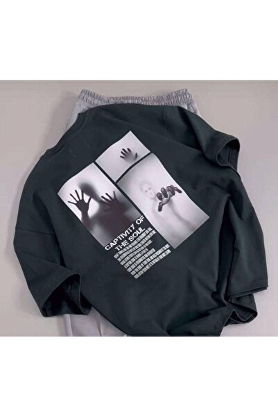 JANTIL MODA 🔥 Unisex Oversize 100% Cotton Crew Neck Short Sleeve T-Shirt 🔥