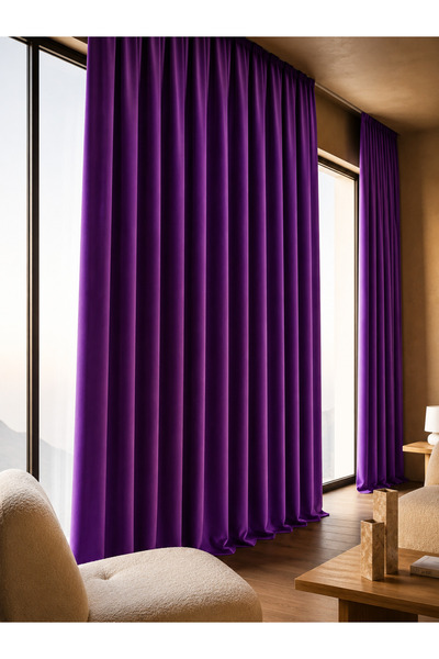 ArasyaHome Draperie Petek 14202 Mov