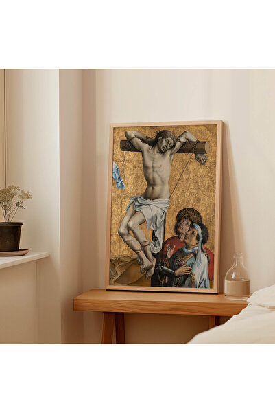 Pegziz Pictură de Robert Campin: Răufăcătorul și Isus |   Poster de artă reli...