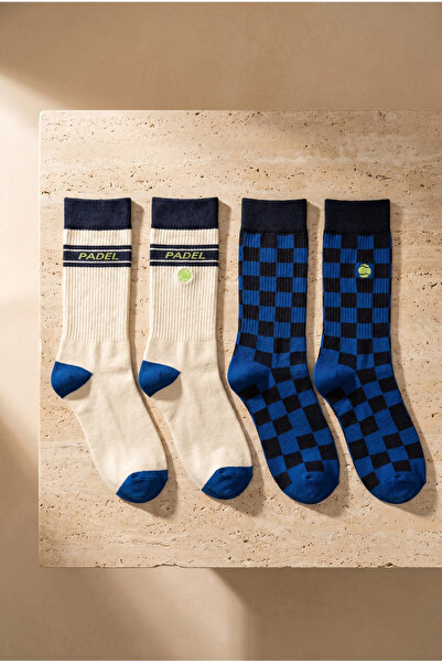 Katia&Bony Men's 2-Piece Padel Patterned Socks