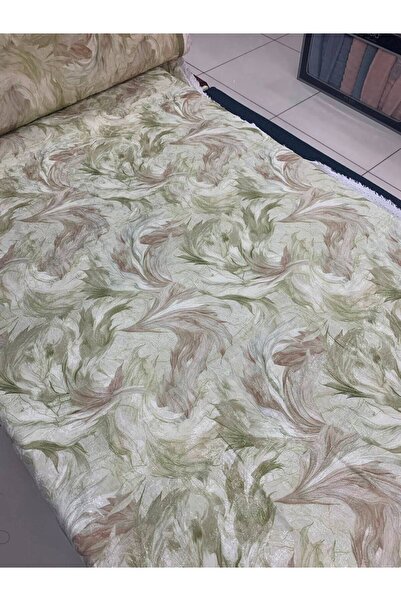 Evimmis Luxury Naturel Floş Jakarlı Kumaş Elbiselik Eteklik Tuniklik En:150 Cm