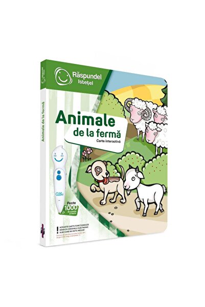 Raspundel Istetel Carte interactiva, Raspundel Istetel, Animale de la ferma