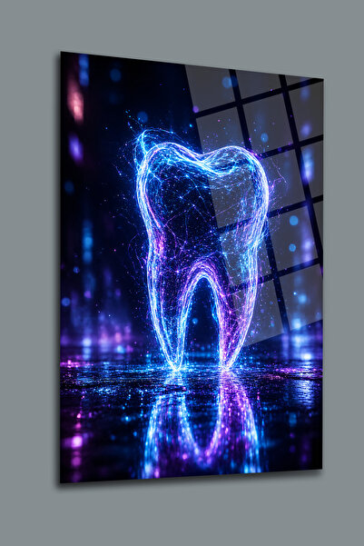 glassartdesign Tabloul 23 al Poliklinikii Dentare din Sticla de Stomatologie