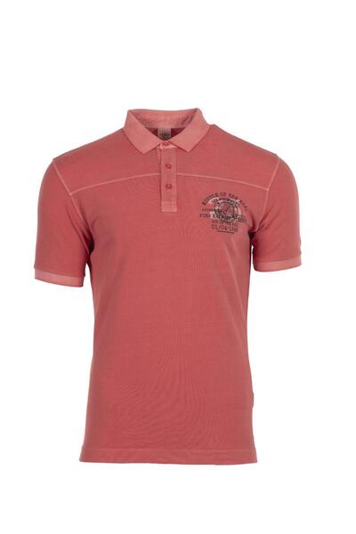 Arma Men's Red Polo Neck T-Shirt Y0Tyo7342